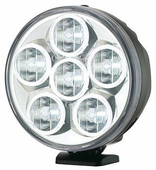 billykt-no,Maxtel 7" LED-ekstralys, Magic Lens,  m/parklys.  4800Lm.,Maxtel,Ekstralys