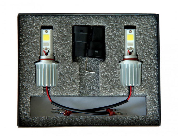 billykt-no,9006 LED sett til hovedlys og tåkelys. 12V.,billykt.no,LED lyspære