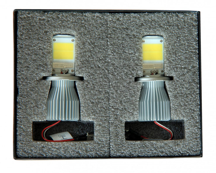 billykt-no,H4 LED, sett til hovedlys og tåkelys - 12V,billykt.no,LED lyspære